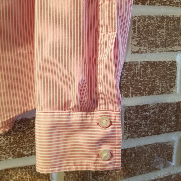 Banana Republic womens striped button down - Picture 5 of 7